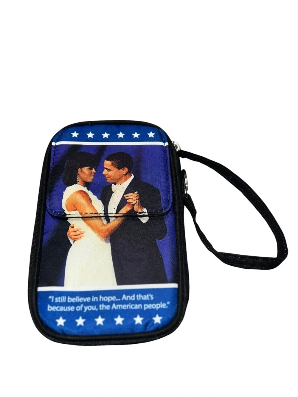 Willabee & Ward Barack & Michelle Obama Cell Phone Wallet Organizer